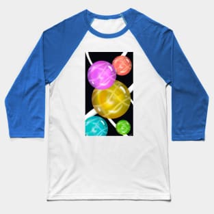 Marble Space Baseball T-Shirt